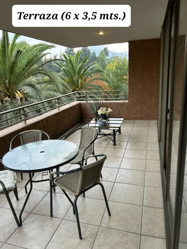 Arriendo Departamento 3D 3B 2E 1B La Dehesa - Lo Barnechea