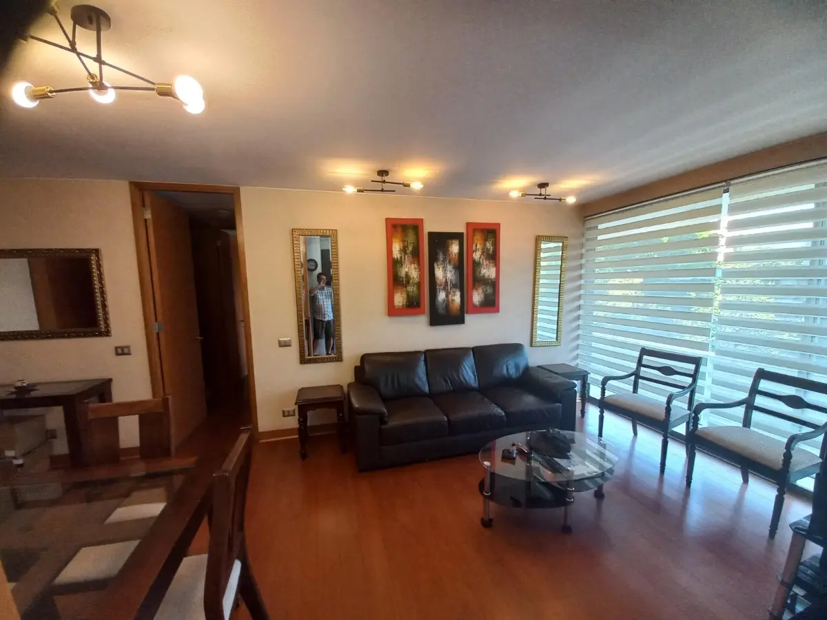 Arriendo Departamento SP 2D 2B 1E 1Bd Barrio El Golf - Las Condes