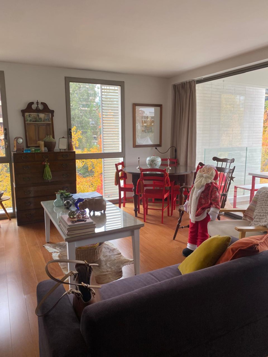 Arriendo Departamento 3D 2B 1E 1B Barrio El Golf - Las Condes