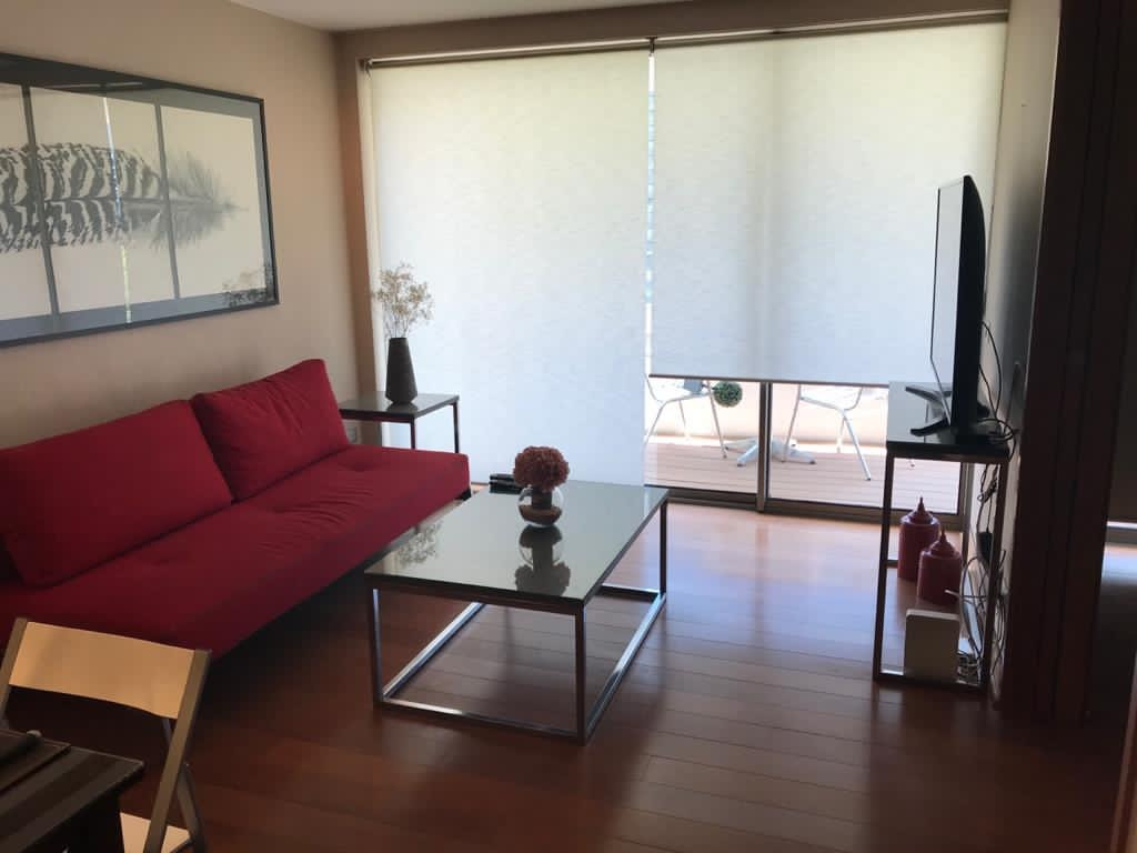 Arriendo Departamento N 1D en suite Walk-in cl&oacute;set 1B 1E 1B Barrio El Golf - Las Condes