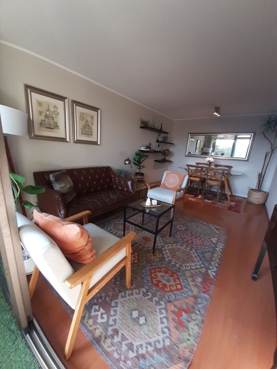 Venta Departamento P 2D 2B 1E 1B Metro Monse&ntilde;or Eyzaguirre - &Ntilde;u&ntilde;oa