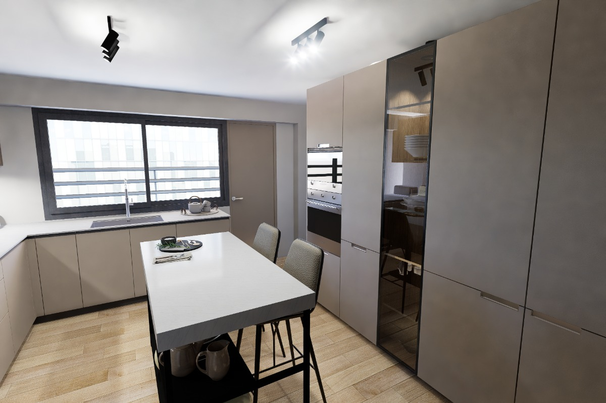 Venta Departamento SP 3D en suite Walk-in cl&oacute;set 3B 2E 1B Barrio El Golf - Las Condes