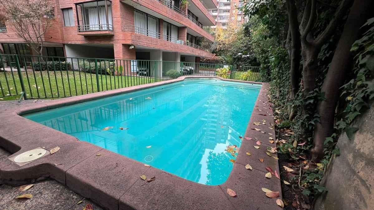 Arriendo Departamento SP 3D en suite 2B 2E 1B Barrio El Golf - Las Condes