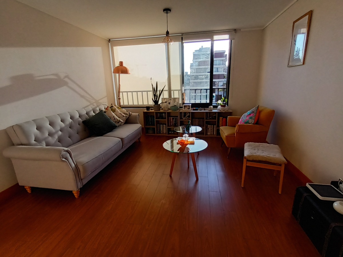 Venta Departamento SP 2D en suite 2B 1E 1B Las Lilas - Providencia