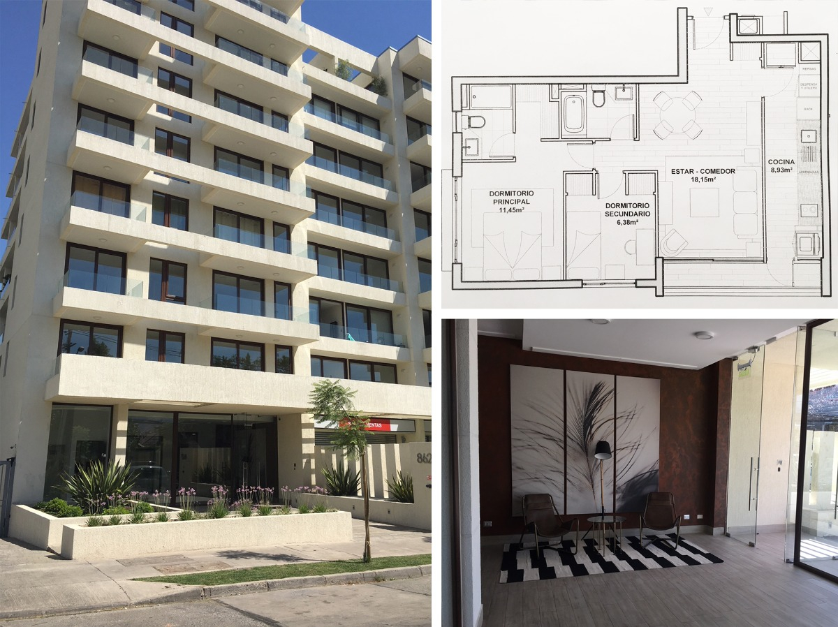 Arriendo Departamento SO 2D en suite Walk-in cl&oacute;set 2B 2E 1B Alto Las Condes - Las Condes