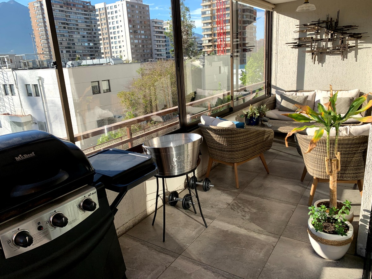 Arriendo Departamento O 3D en suite 3B 1E 1B Rotonda Atenas - Las Condes