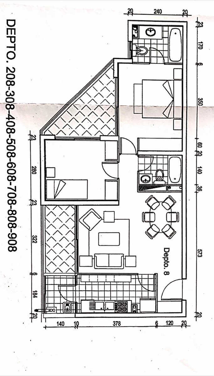 Venta Departamento 2D Las Lilas - Providencia