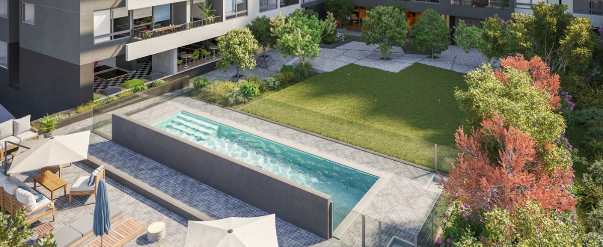 Venta Departamento NP 1D en suite Walk-in cl&oacute;set 1B 1E Parque San Eugenio - Metro &Ntilde;uble - &Ntilde;u&ntilde;oa