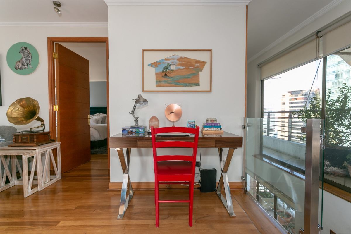 Arriendo Departamento NOSP 3D en suite Walk-in cl&oacute;set 4B 2E 1B Barrio El Golf - Las Condes