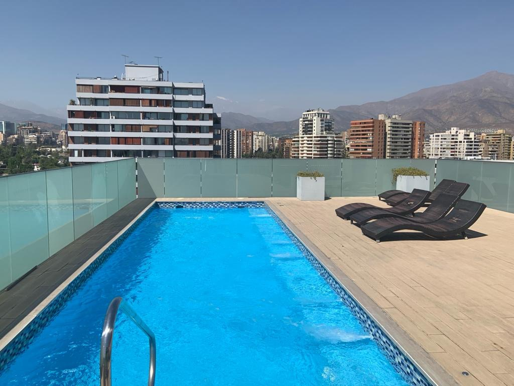 Venta Departamento O 3D en suite Walk-in cl&oacute;set 3B 1E 1B Barrio El Golf - Las Condes