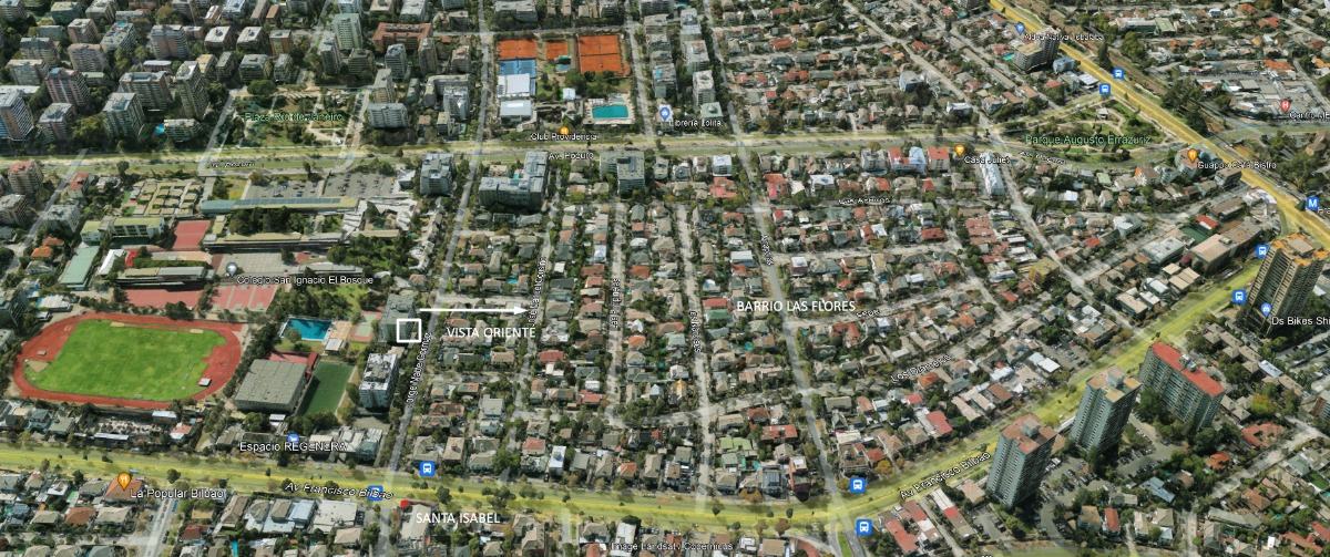 Venta Departamento O 3D en suite Walk-in cl&oacute;set 3B 2E 1B Metro Bilbao - Providencia