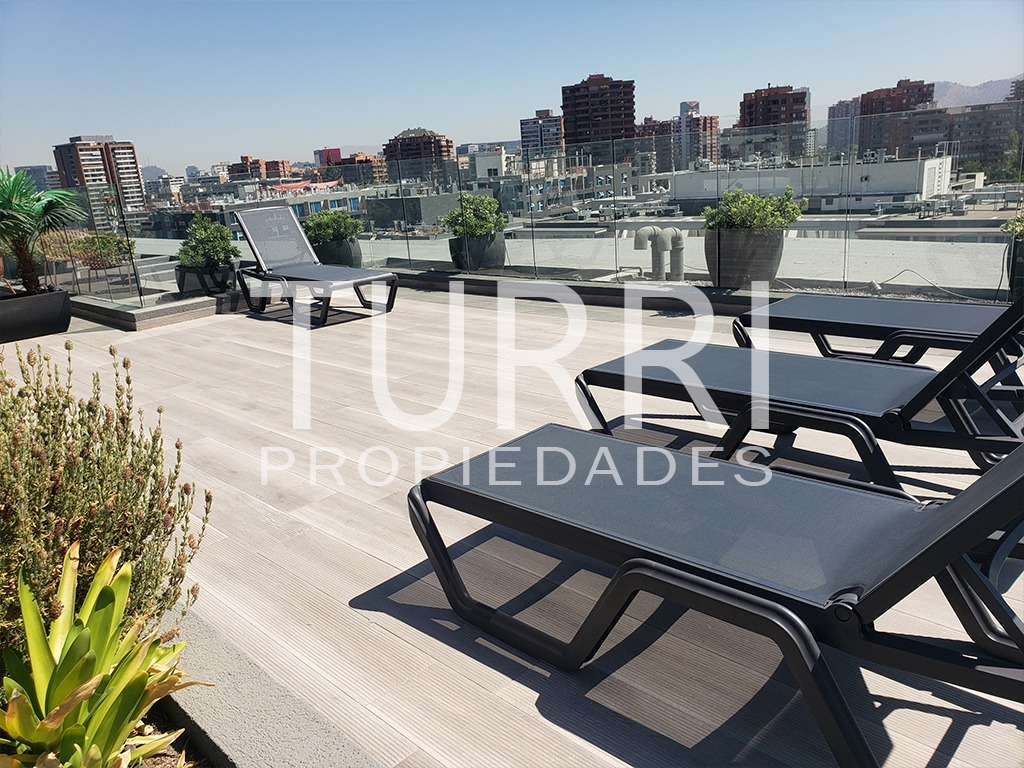 Arriendo Departamento NP 2D Walk-in cl&oacute;set 2B 1E 1Bd Metro Hernando de Magallanes - Las Condes