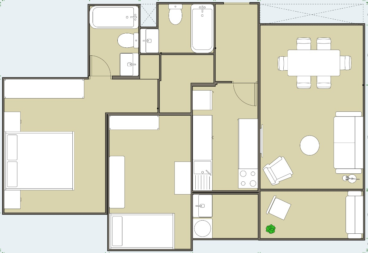 Arriendo Departamento O 2D en suite 2B 1E 1B Metro &Ntilde;u&ntilde;oa - &Ntilde;u&ntilde;oa