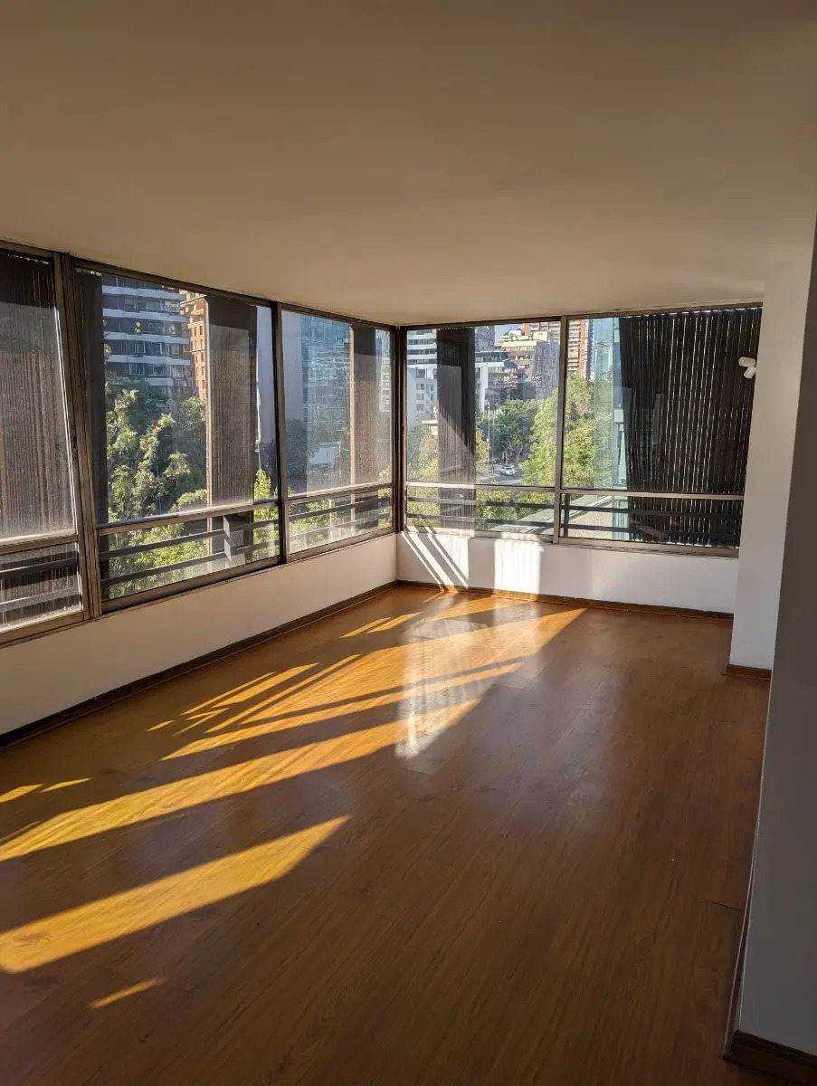 Arriendo Departamento NO 3D 3B 1E 1B Barrio El Golf - Las Condes