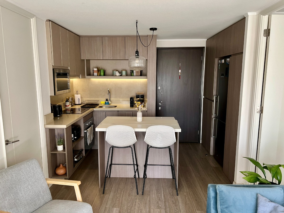 Arriendo Departamento N 2D en suite Walk-in cl&oacute;set 2B 1E 1B Diagonal Oriente - &Ntilde;u&ntilde;oa