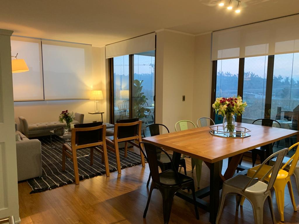 Venta Departamento NO 3D en suite Walk-in cl&oacute;set 2B 2E 1B Borde R&iacute;o - Casa Piedra - Vitacura