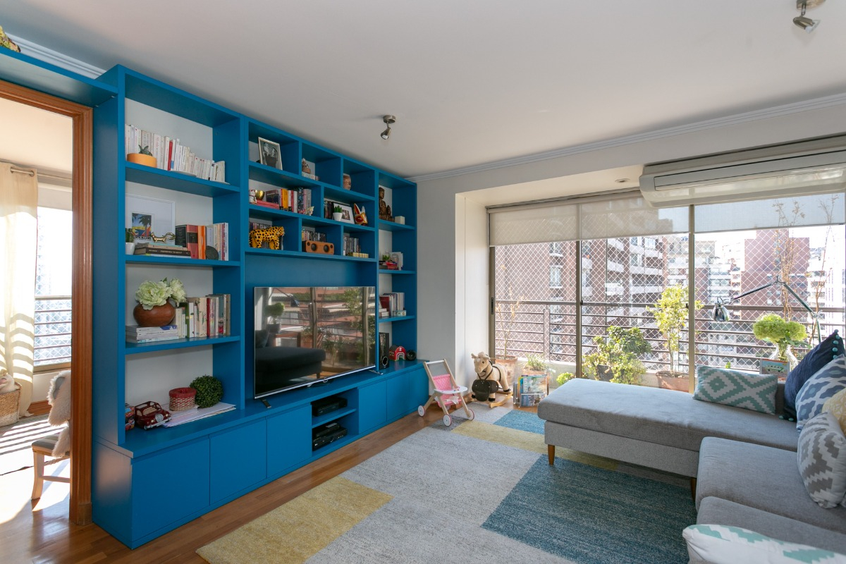 Arriendo Departamento NOSP 3D en suite Walk-in cl&oacute;set 4B 2E 1B Barrio El Golf - Las Condes