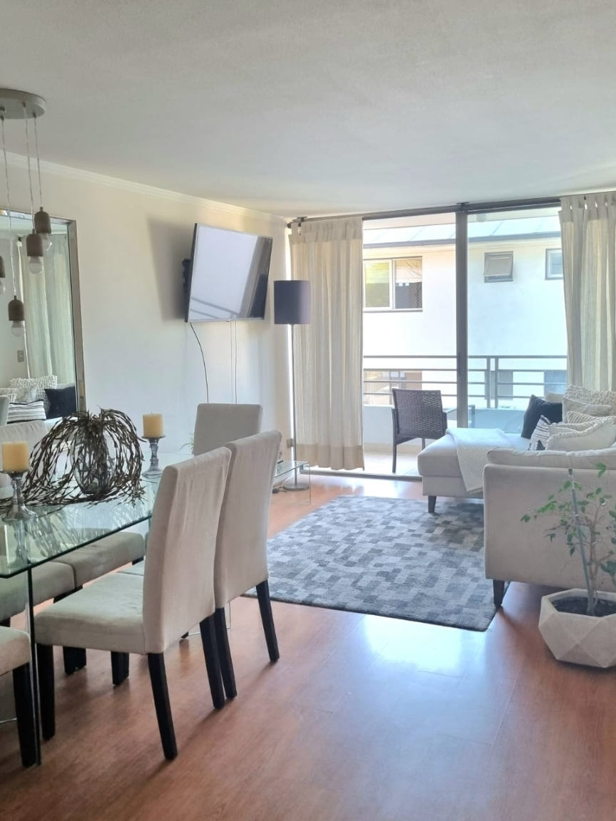 Arriendo Departamento 2D 2B 1E 1B Barrio El Golf - Las Condes