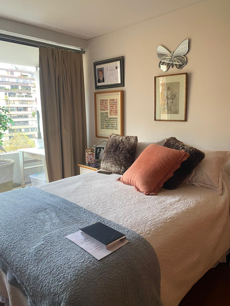 Arriendo Departamento 3D 2B 1E 1B Barrio El Golf - Las Condes