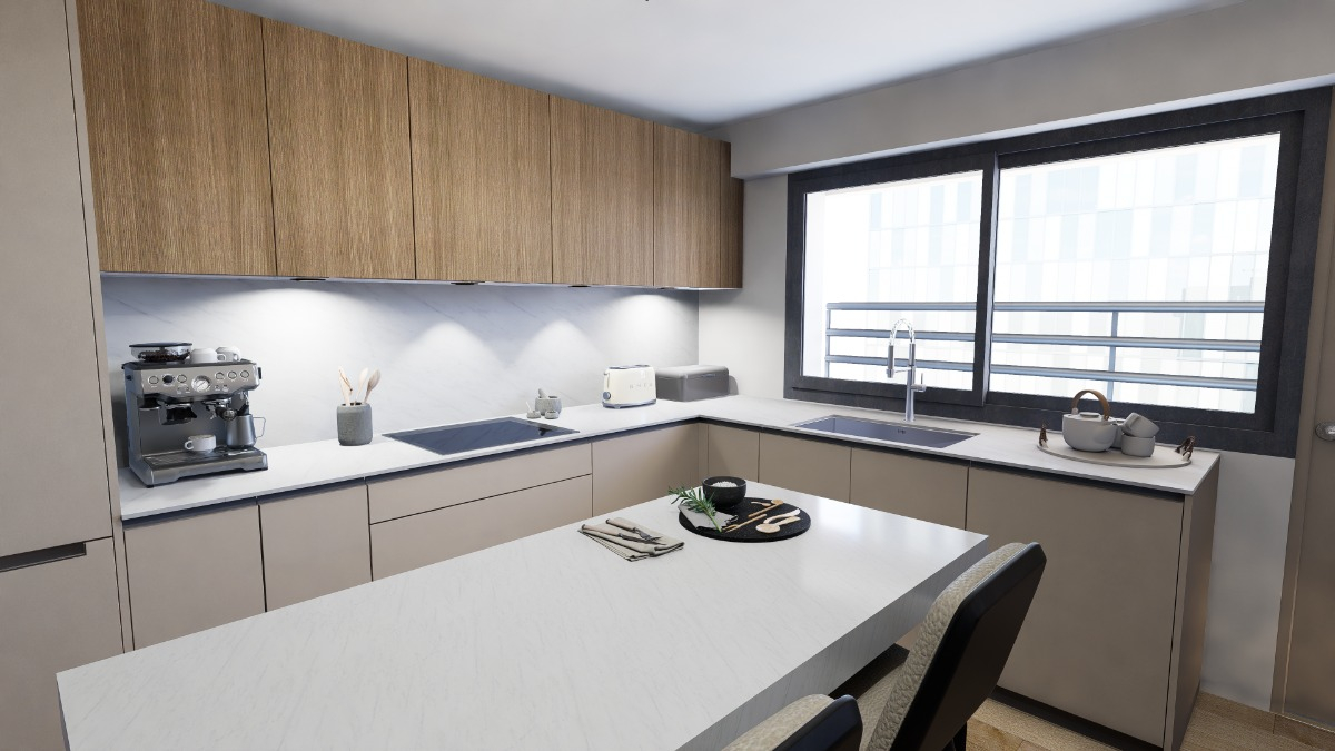 Venta Departamento SP 3D en suite Walk-in cl&oacute;set 3B 2E 1B Barrio El Golf - Las Condes