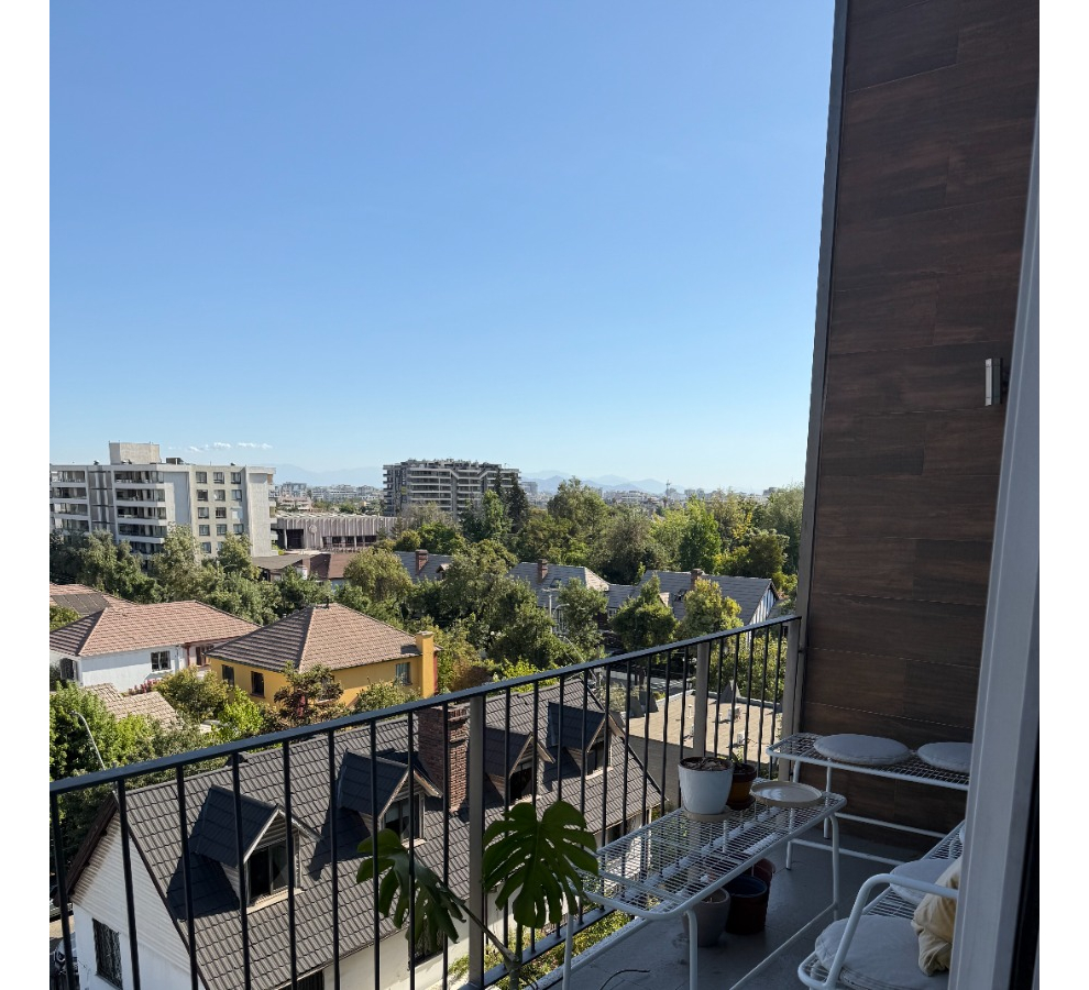 Arriendo Departamento 1D 2B 1E 1B Metro Bilbao - Providencia