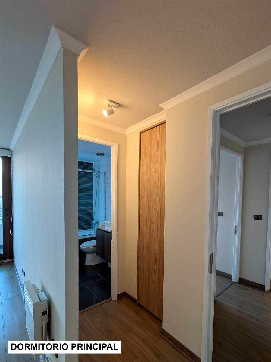 Venta Departamento O 2D en suite Walk-in cl&oacute;set 2B 2E 1B Campus Oriente - Providencia