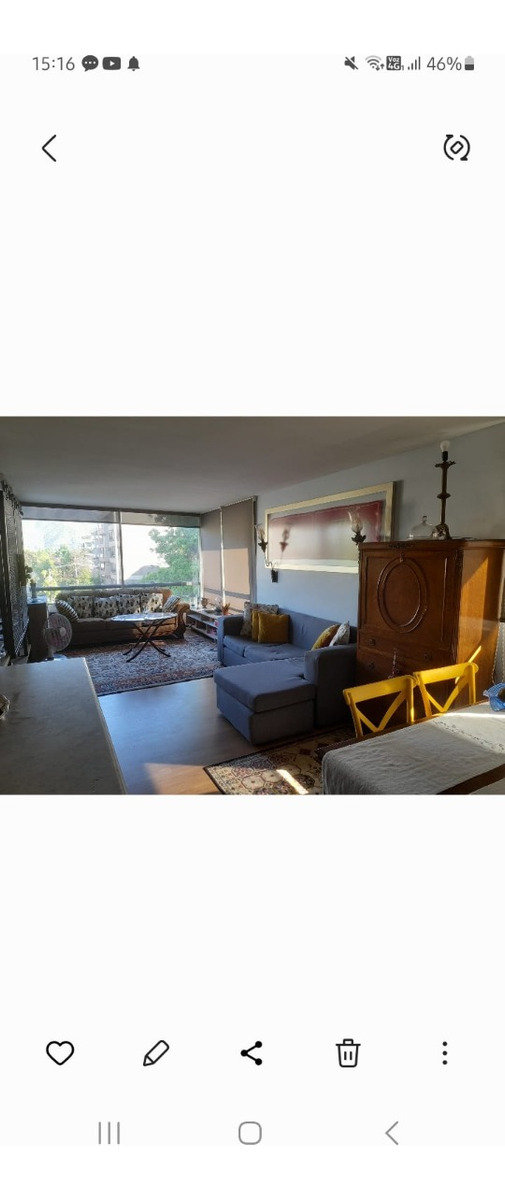 Venta Departamento NO 3D 2B 1E P&iacute;o XI - Vitacura