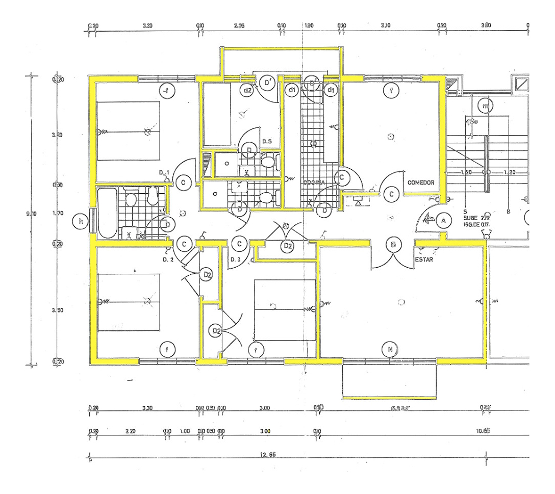 Venta Departamento 5D 3B Pedro de Valdivia - Providencia