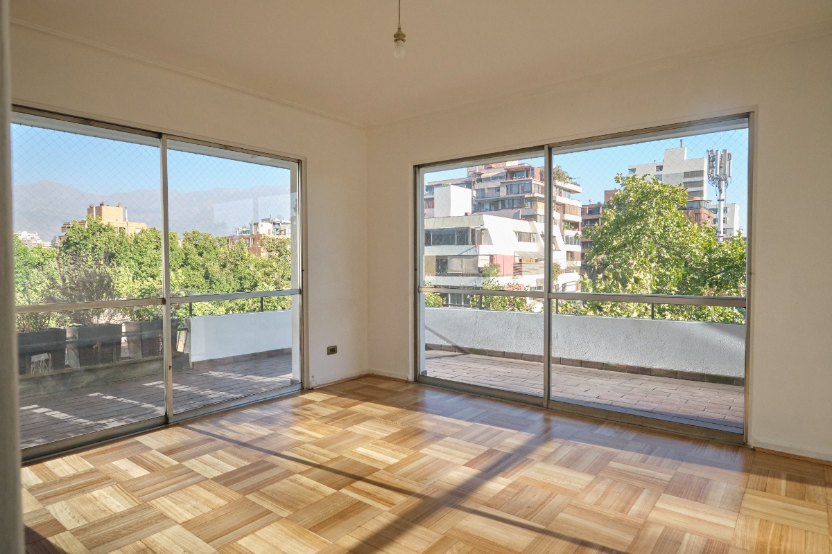 Arriendo Departamento SO 4D 3B 1E Los Leones - Providencia