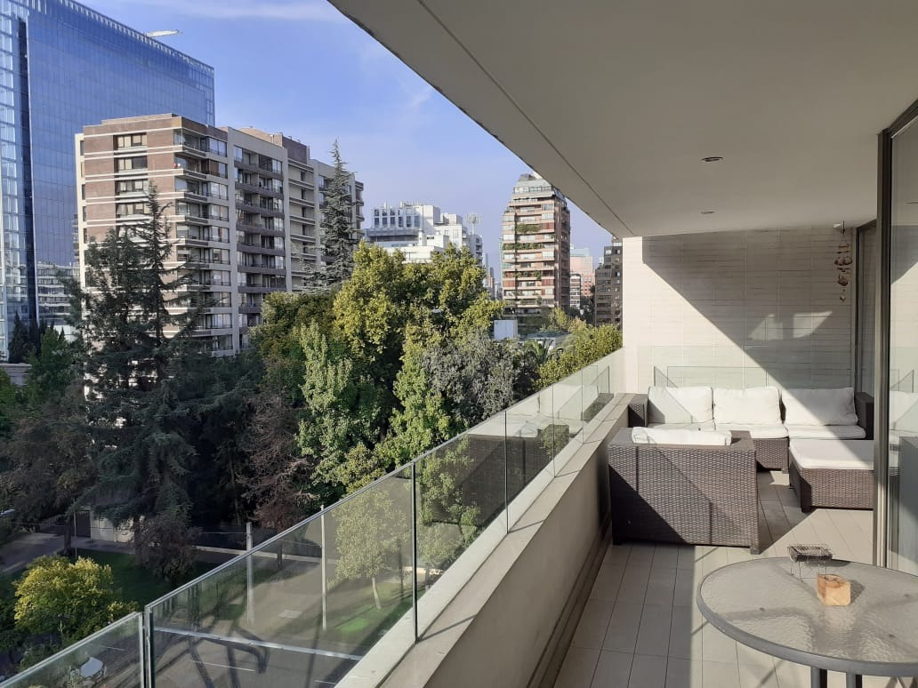 Arriendo Departamento NO 3D 3B 1E 1Bd Barrio El Golf - Las Condes