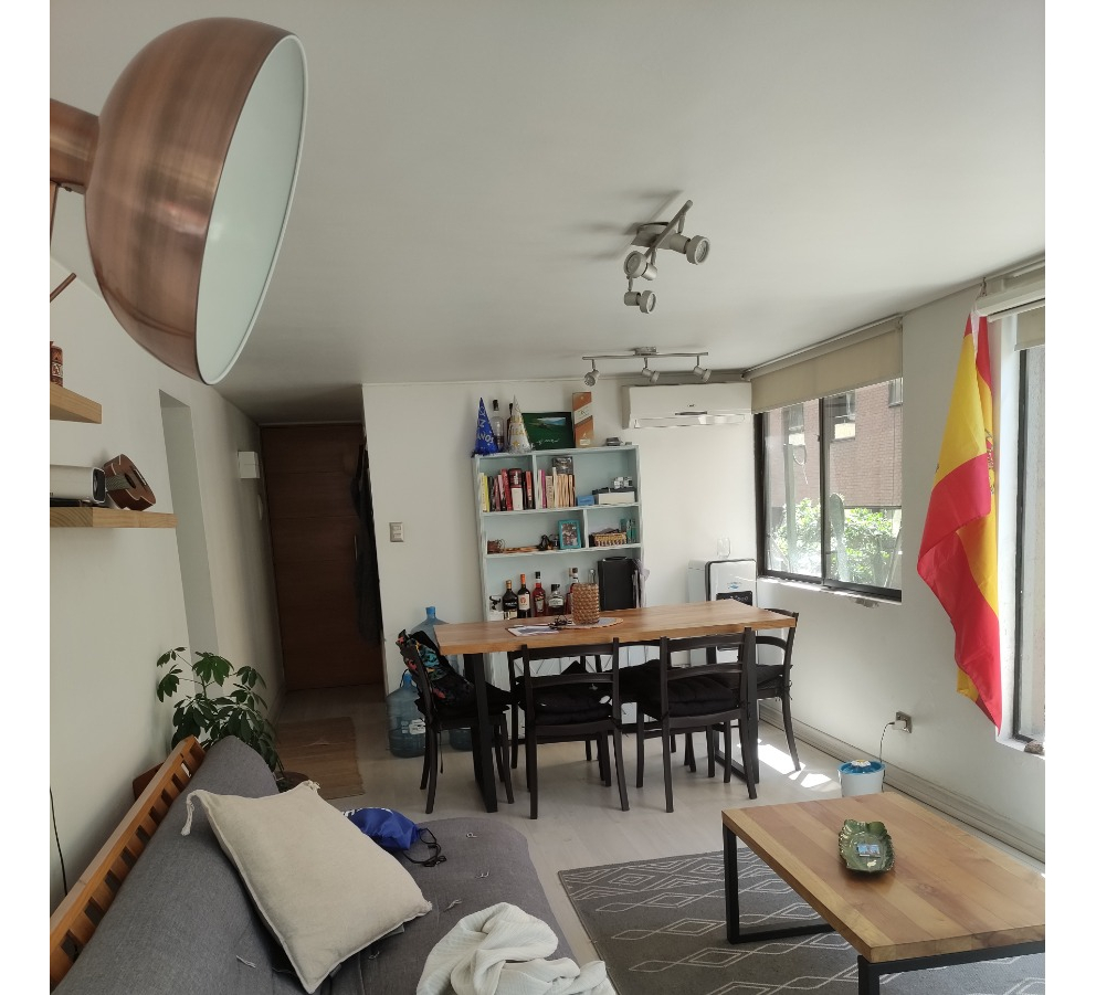 Arriendo Departamento NOSP 1D en suite Walk-in cl&oacute;set 2B 1E Centro Financiero - Las Condes