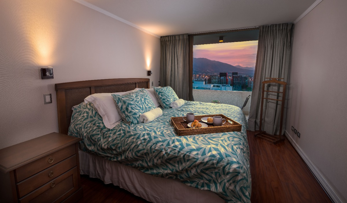 Arriendo Departamento SP 1D en suite Walk-in cl&oacute;set 1B 1E 1B Parque Arauco - Las Condes