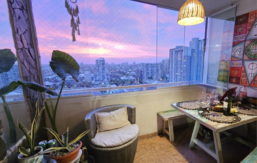 Arriendo Departamento 2D 1B 1E 1B Parque San Eugenio - Metro &Ntilde;uble - &Ntilde;u&ntilde;oa