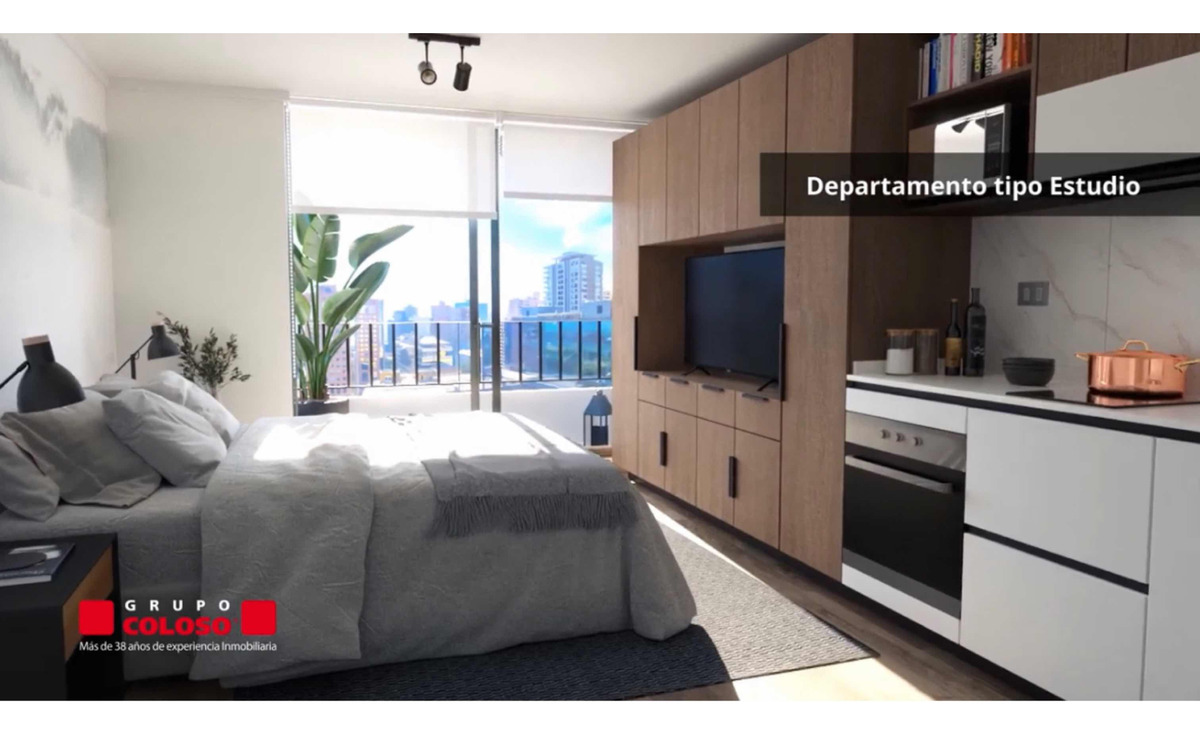 Venta Departamento 1D 1B Parque Padre Alberto Hurtado - Las Condes