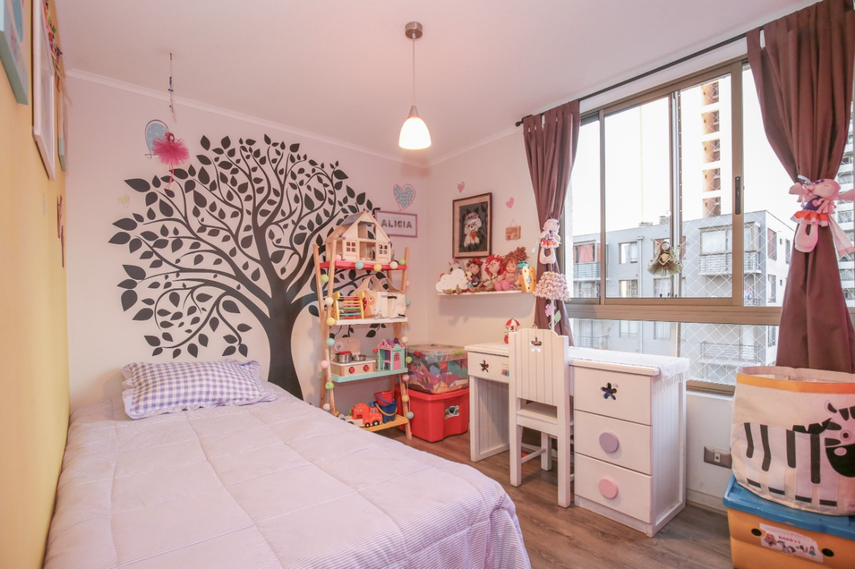 Arriendo Departamento NO 3D en suite Walk-in cl&oacute;set 2B 1E 1Bd Metro Monse&ntilde;or Eyzaguirre - &Ntilde;u&ntilde;oa