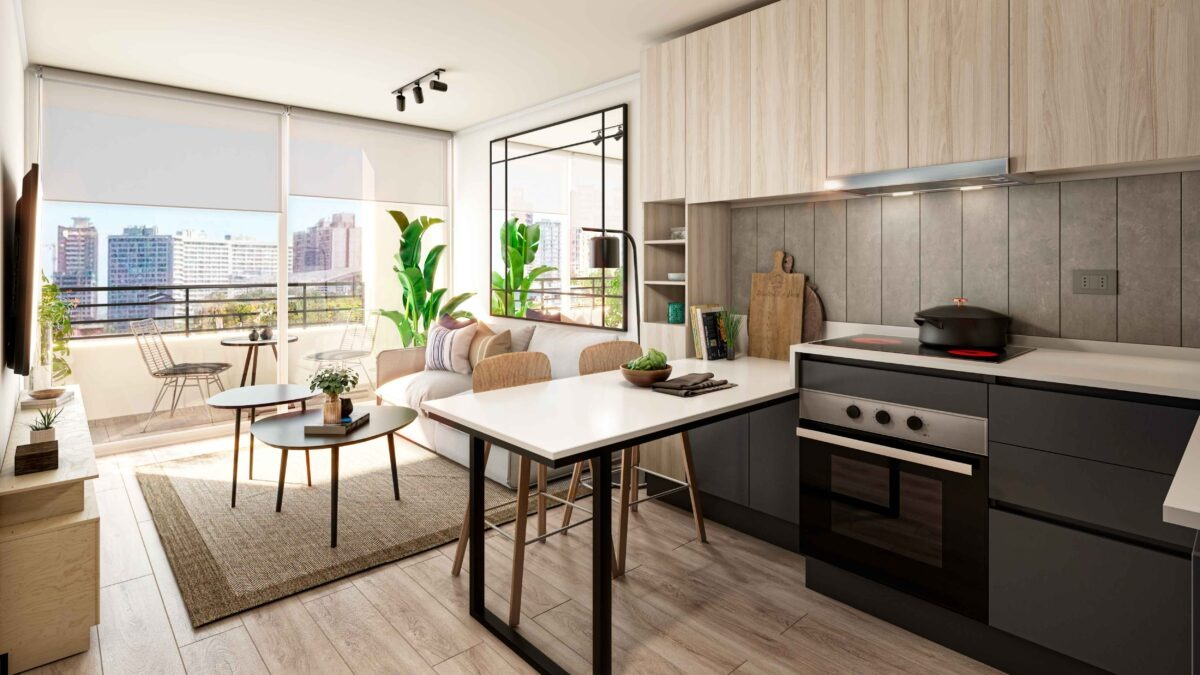 Venta Departamento S 1D en suite Walk-in cl&oacute;set 1B Parque San Eugenio - Metro &Ntilde;uble - &Ntilde;u&ntilde;oa