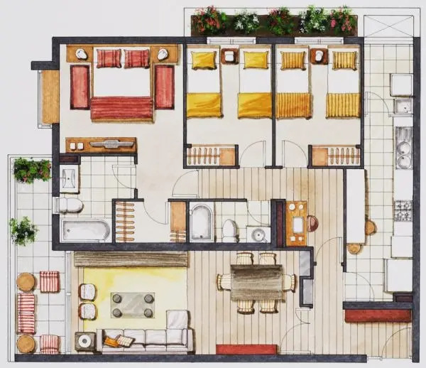 Venta Departamento NP 3D en suite Walk-in cl&oacute;set 2B 2E 1B Metro Sim&oacute;n Bolivar - &Ntilde;u&ntilde;oa