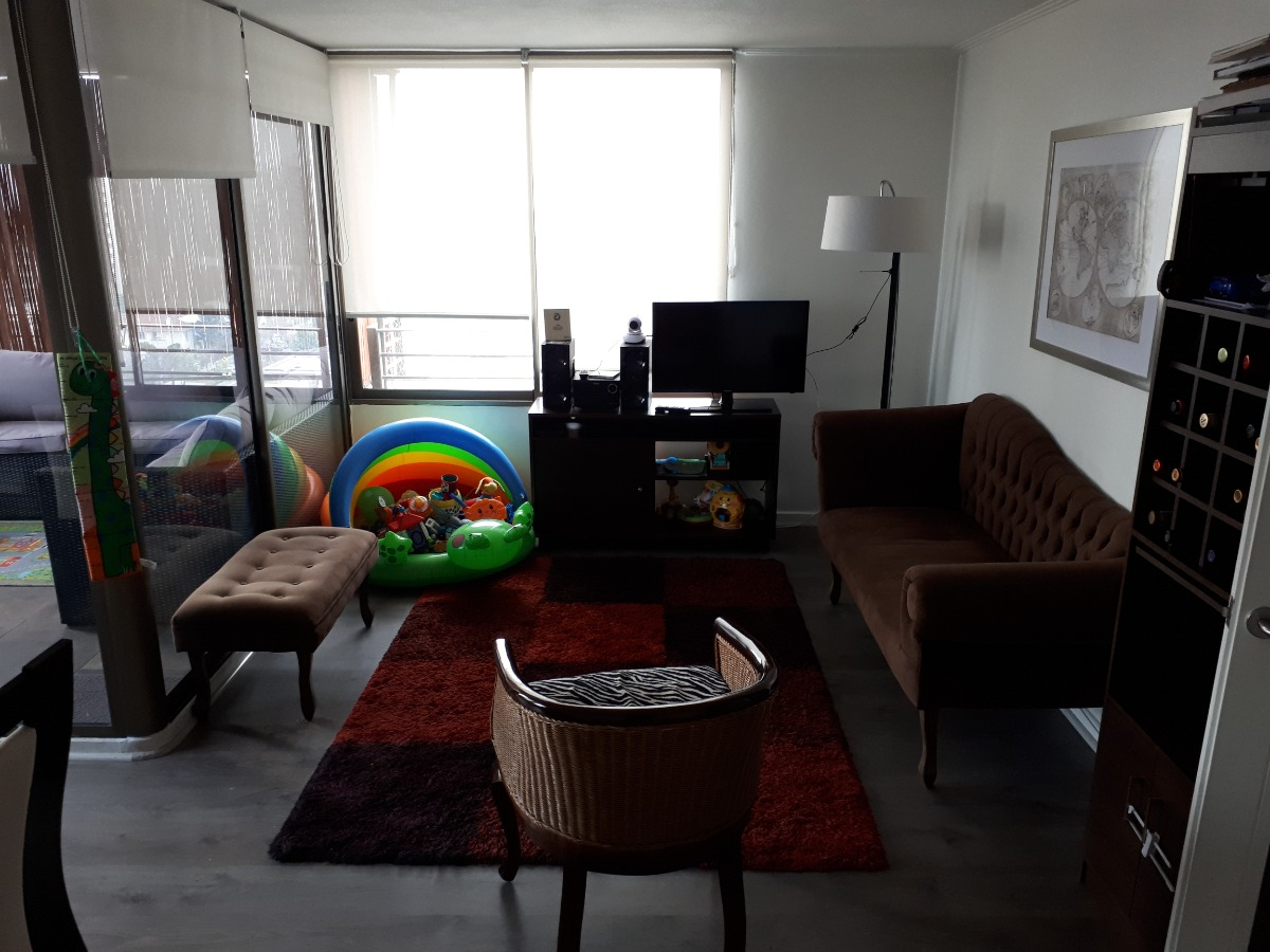 Arriendo Departamento 4D en suite Walk-in cl&oacute;set 3B 1E 1B Metro &Ntilde;u&ntilde;oa - &Ntilde;u&ntilde;oa
