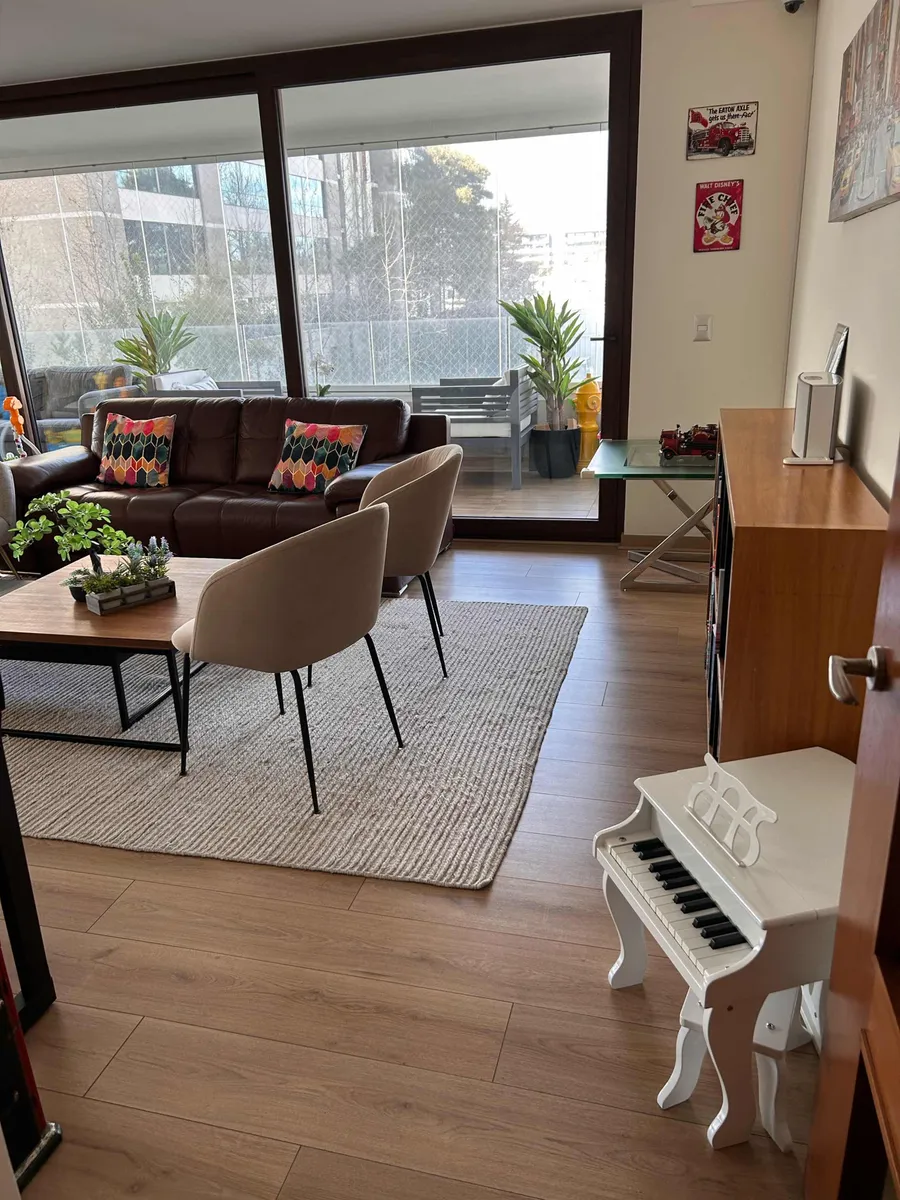 Arriendo Departamento 4D 3B 2E 1Bd Tabancura - Vitacura