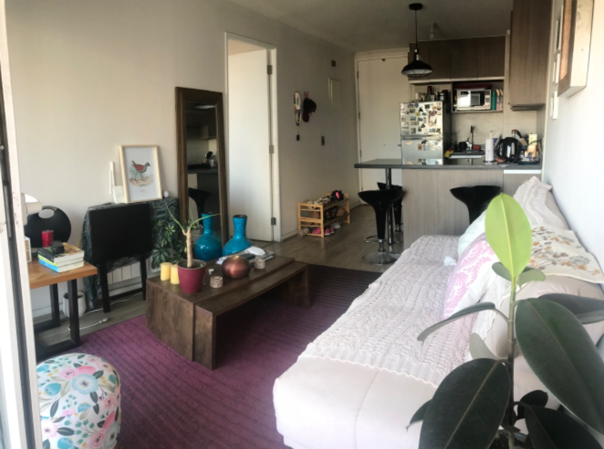 Venta Departamento NP 1D en suite Walk-in cl&oacute;set 1B 1E 1B Metro Monse&ntilde;or Eyzaguirre - &Ntilde;u&ntilde;oa