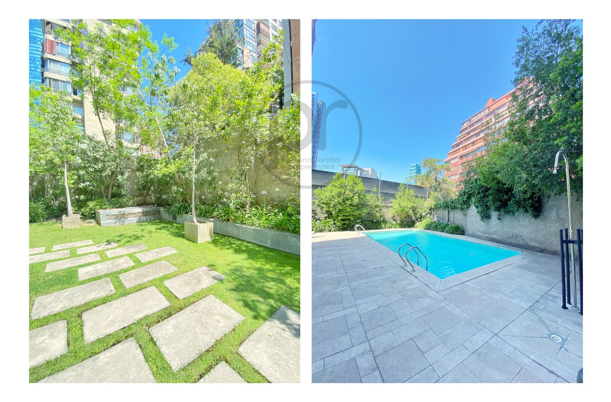 Arriendo Departamento N 3D en suite Walk-in cl&oacute;set 3B 2E 1B Barrio El Golf - Las Condes