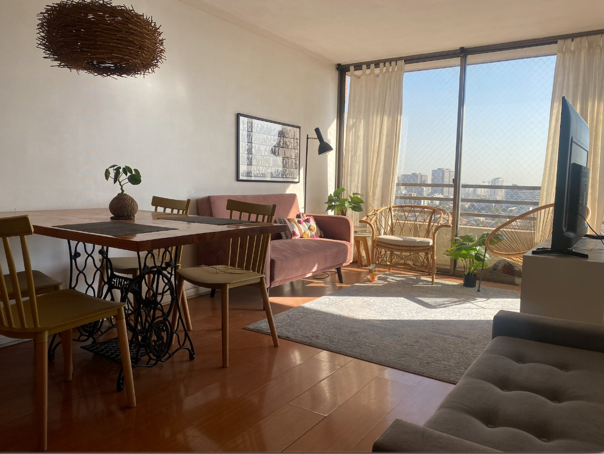 Arriendo Departamento P 2D en suite 2B 1E 1B Barrio Italia - Providencia
