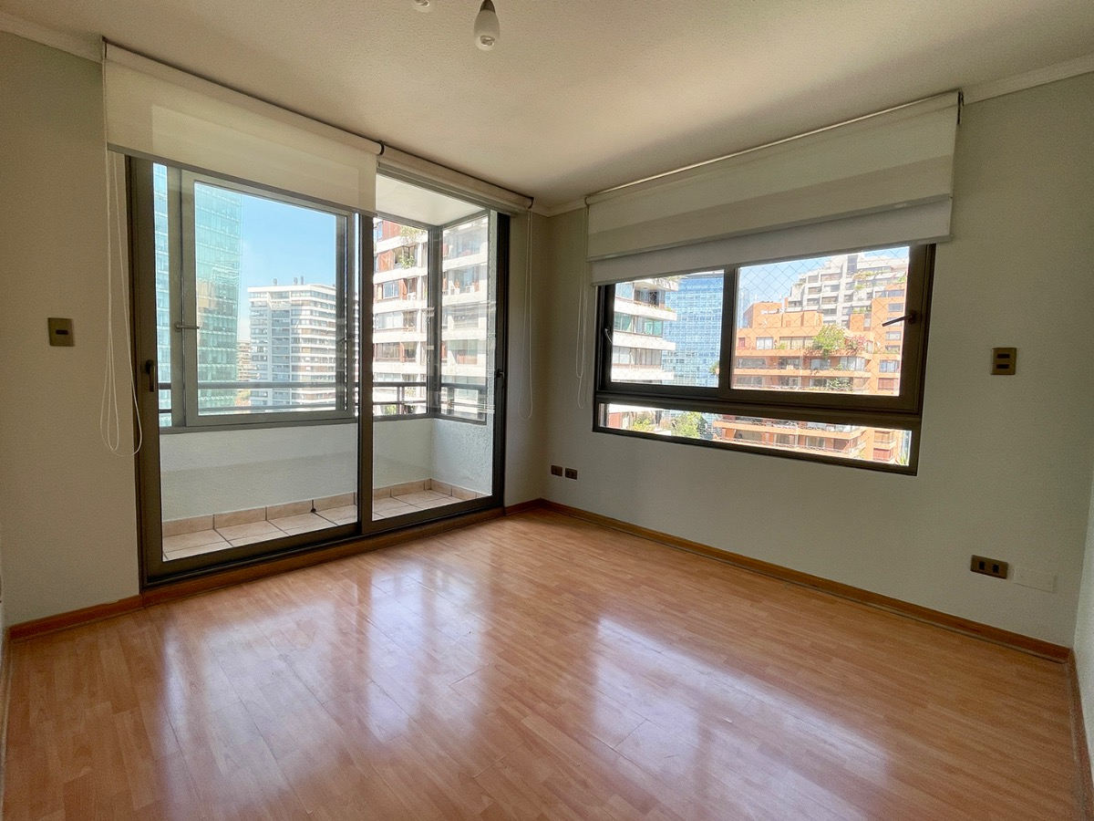 Arriendo Departamento SP 3D en suite 3B 1E 1B Barrio El Golf - Las Condes