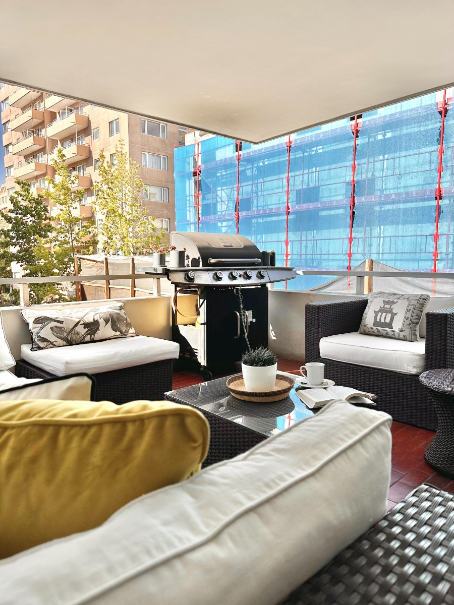 Arriendo Departamento NOSP 2D en suite 2B 1E 1B Las Lilas - Providencia