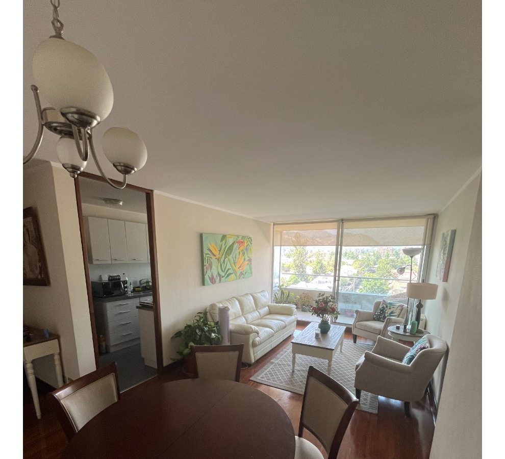 Arriendo Departamento O 2D en suite Walk-in cl&oacute;set 2B 1E 1B Plaza San Enrique - Lo Barnechea