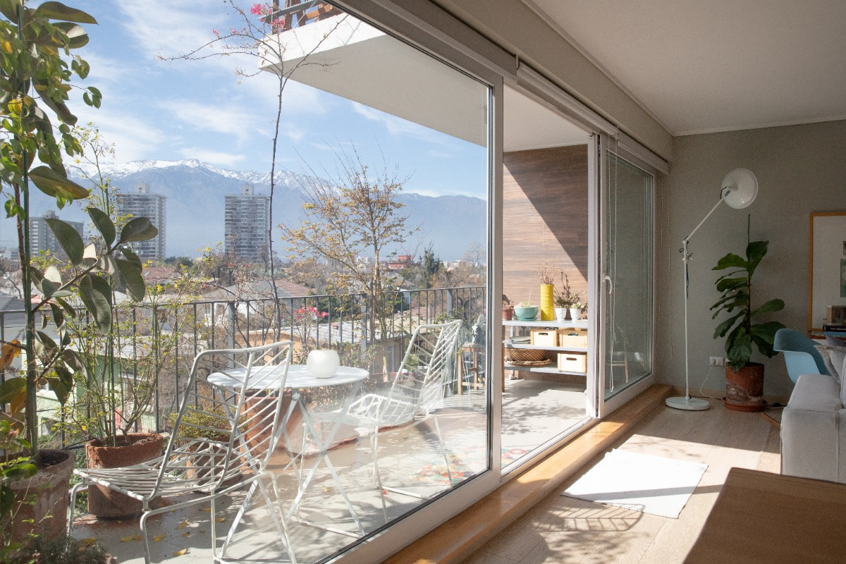 Arriendo Departamento O 2D en suite Walk-in cl&oacute;set 3B 1E 1B Metro Bilbao - Providencia