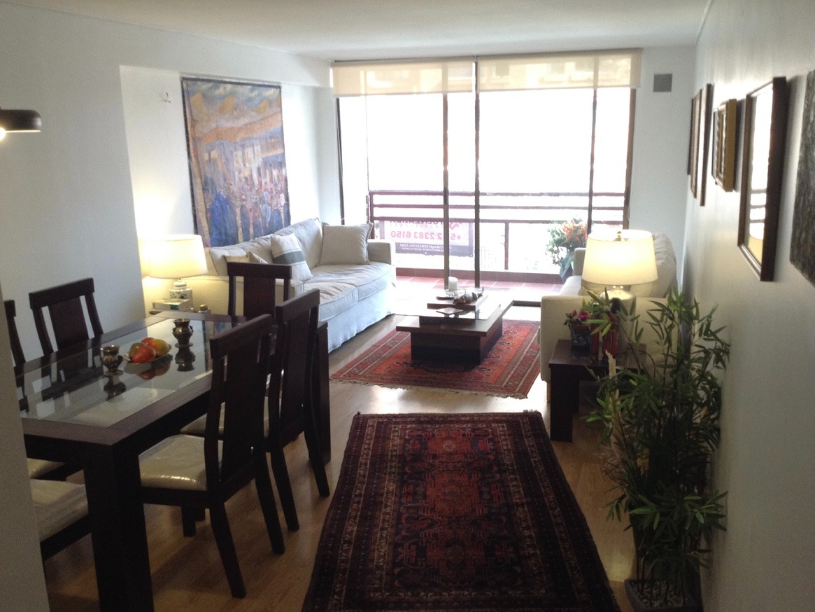 Arriendo Departamento 4D Barrio El Golf - Las Condes