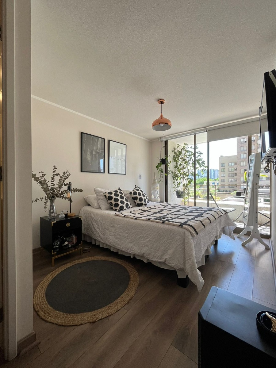 Arriendo Departamento O 2D Walk-in cl&oacute;set 2B 1E Metro Irarr&aacute;zaval - &Ntilde;u&ntilde;oa