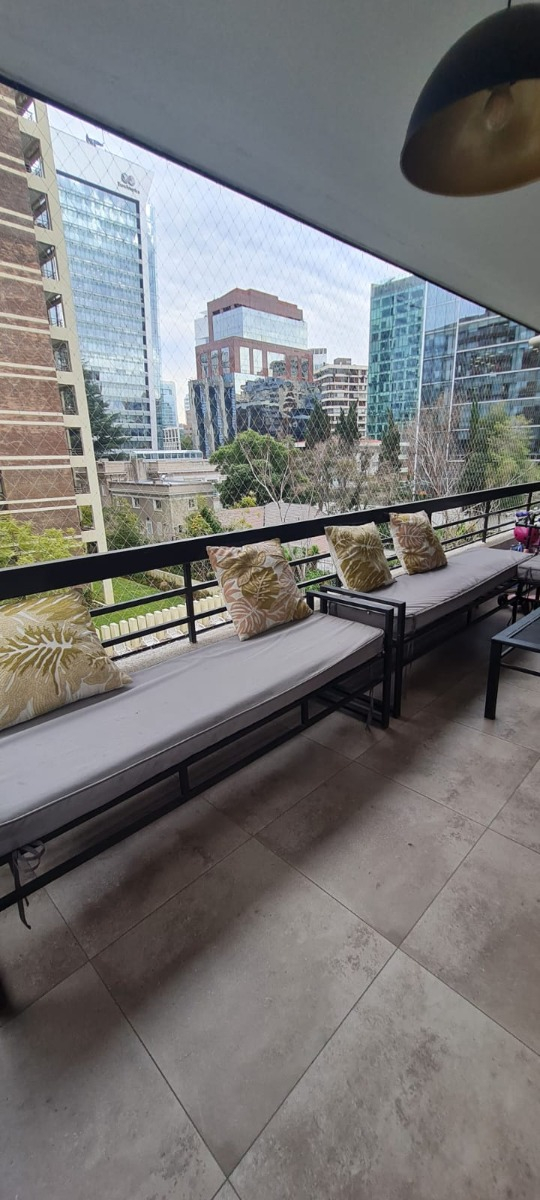 Arriendo Departamento 4D en suite 3B 1E 1B Barrio El Golf - Las Condes