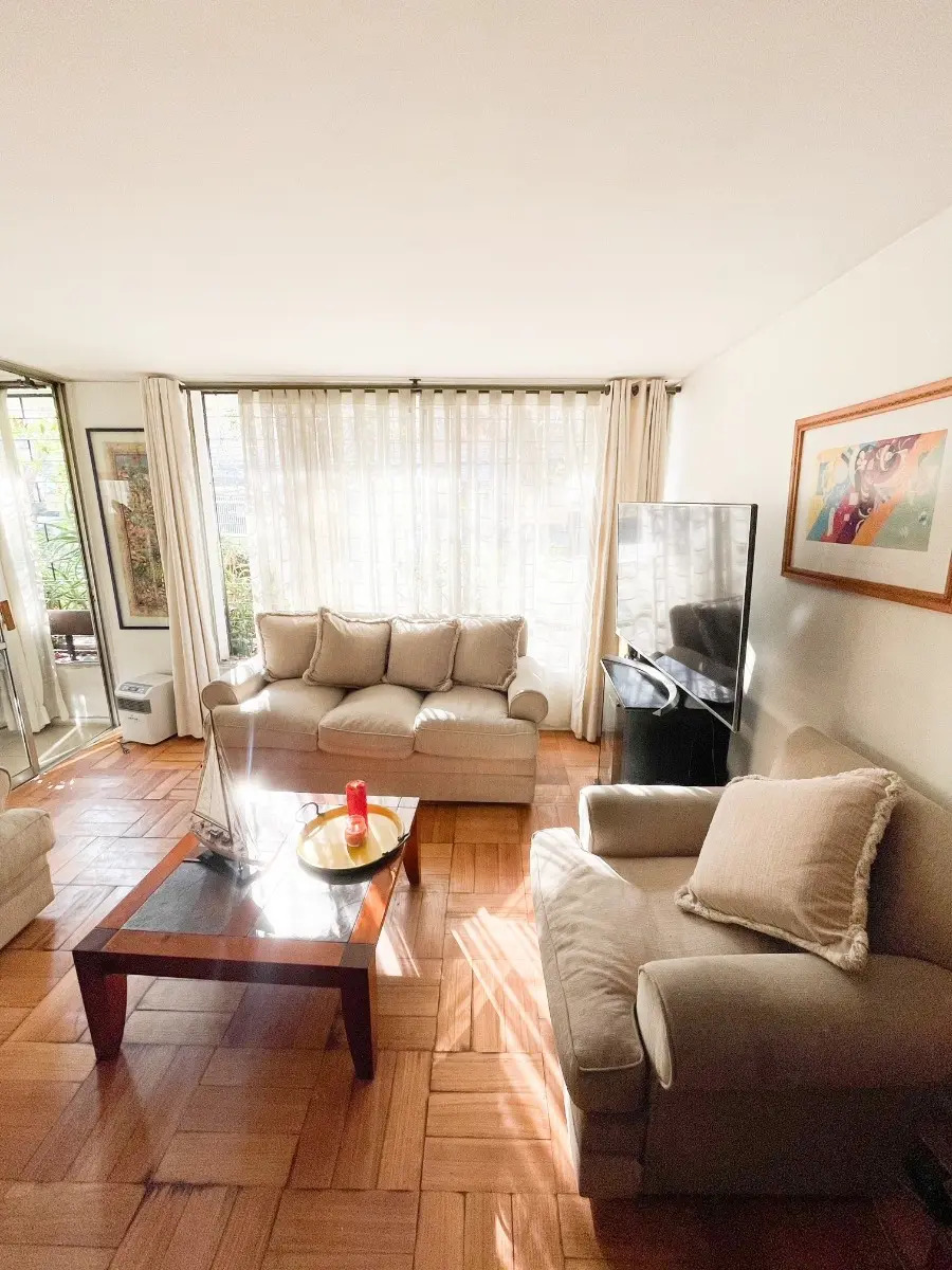 Venta Departamento NP 3D Walk-in cl&oacute;set 2B 1E 1B Barrio El Golf - Las Condes